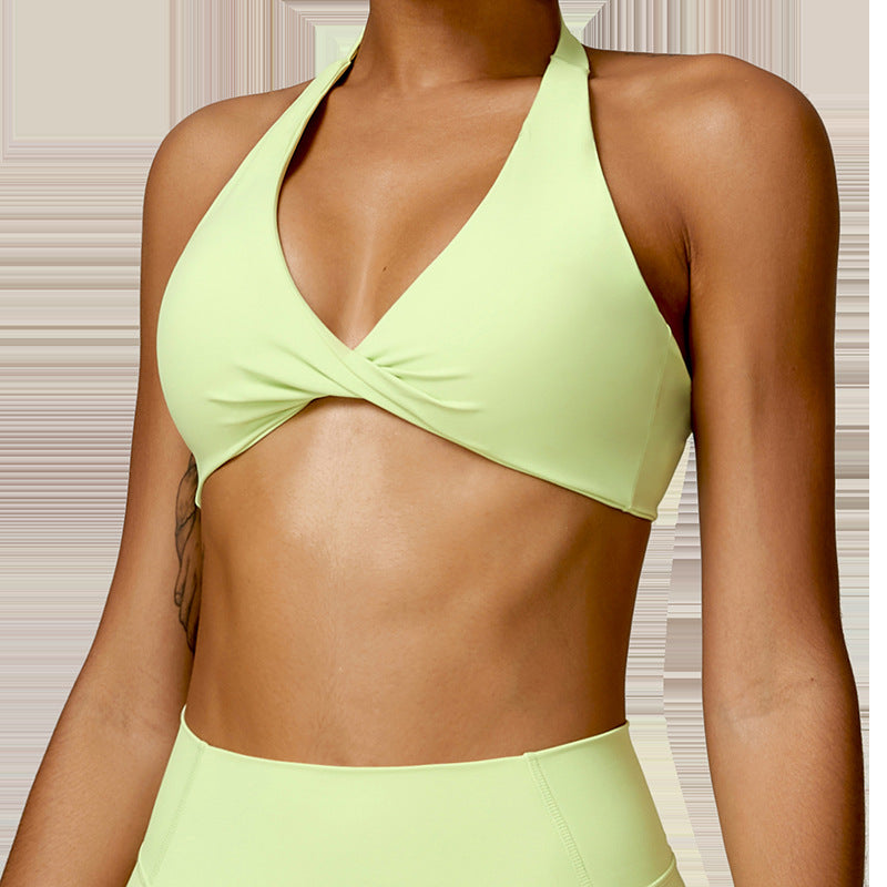 Breathable Halter Sports Bra