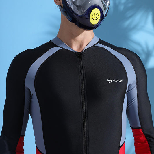 Long-Sleeves Quick-drying Swimsuit
