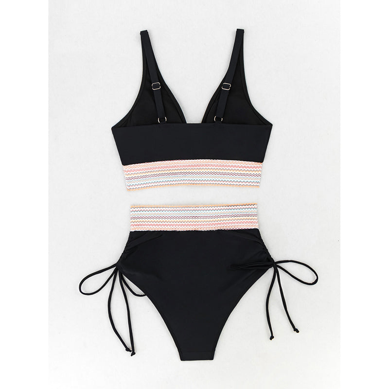High-Waisted Two-Piece Bikini Set