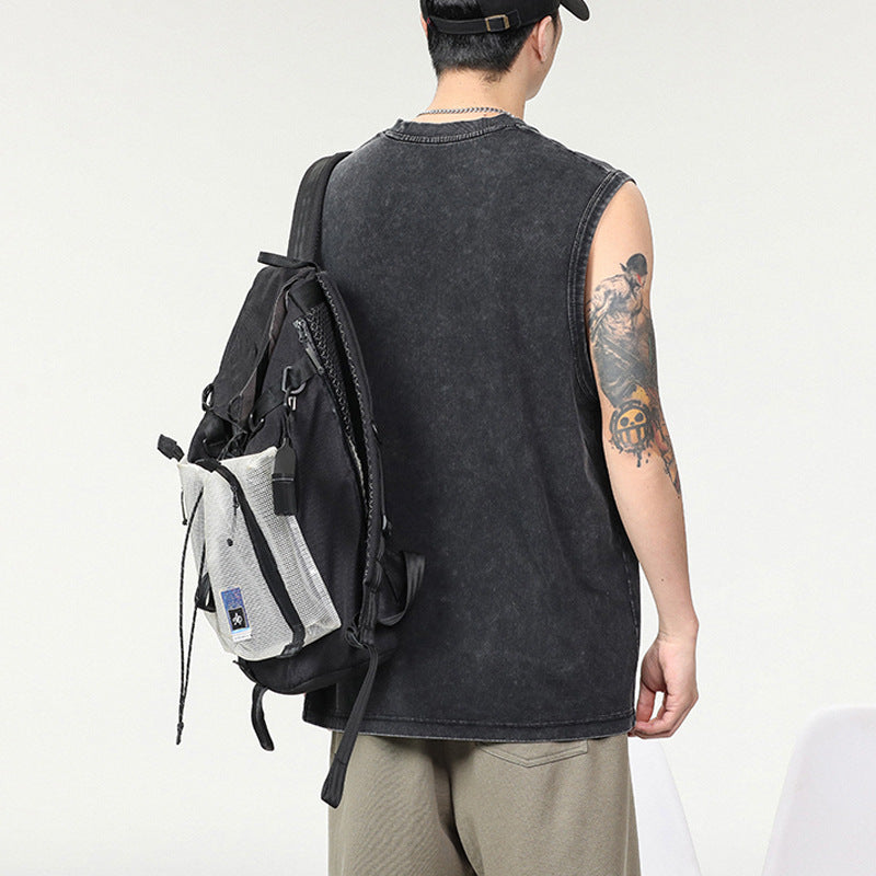 Summer Retro Cotton Tank Top