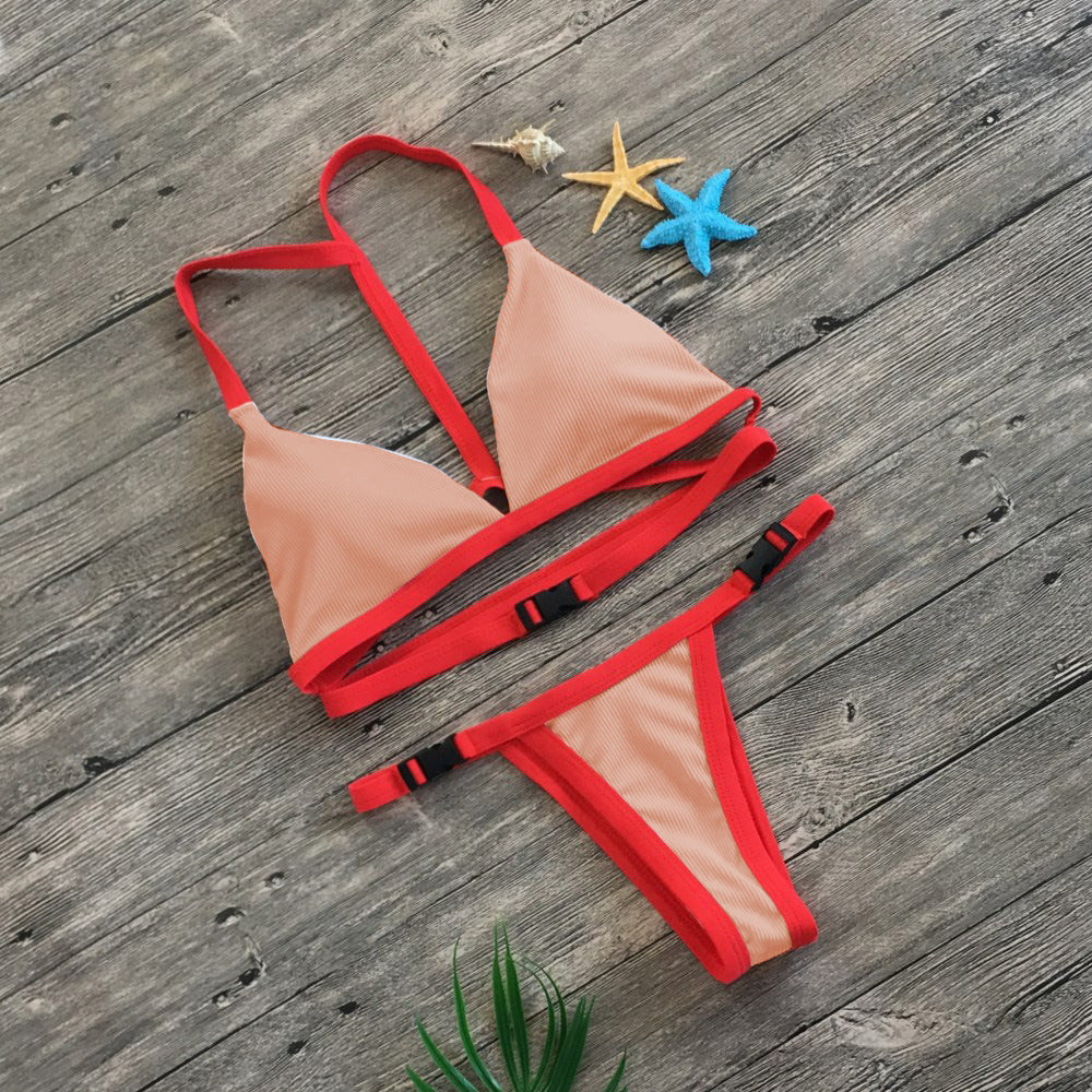 Buckle Bikini Set