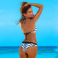 Two-Piece Split Bikini Set