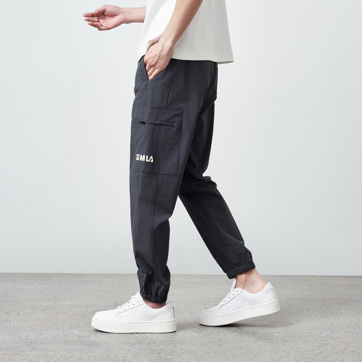 Tooling Style Jogger Cropped Pants