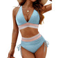 High-Waisted Two-Piece Bikini Set