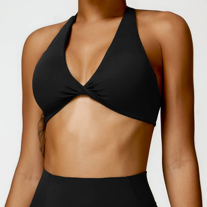 Breathable Halter Sports Bra