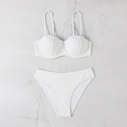 Push-Up Split Bikini Set