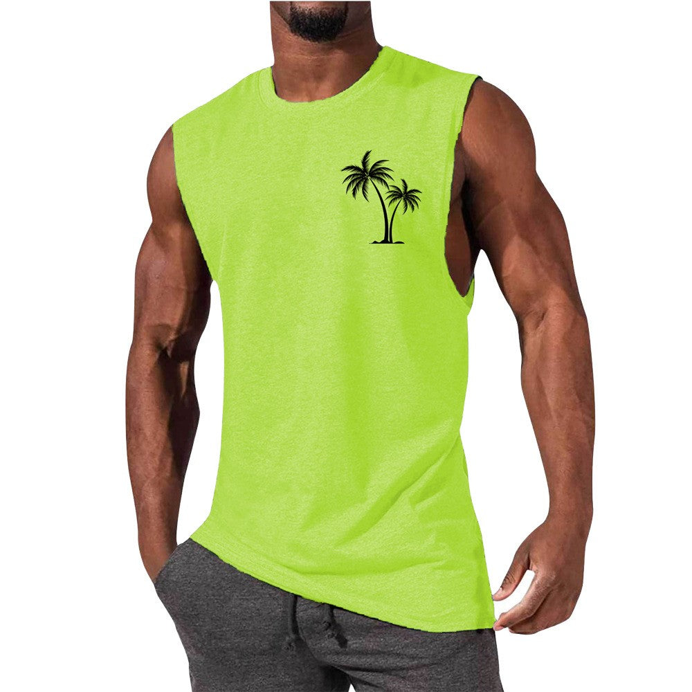 Coconut Tree Tank Top