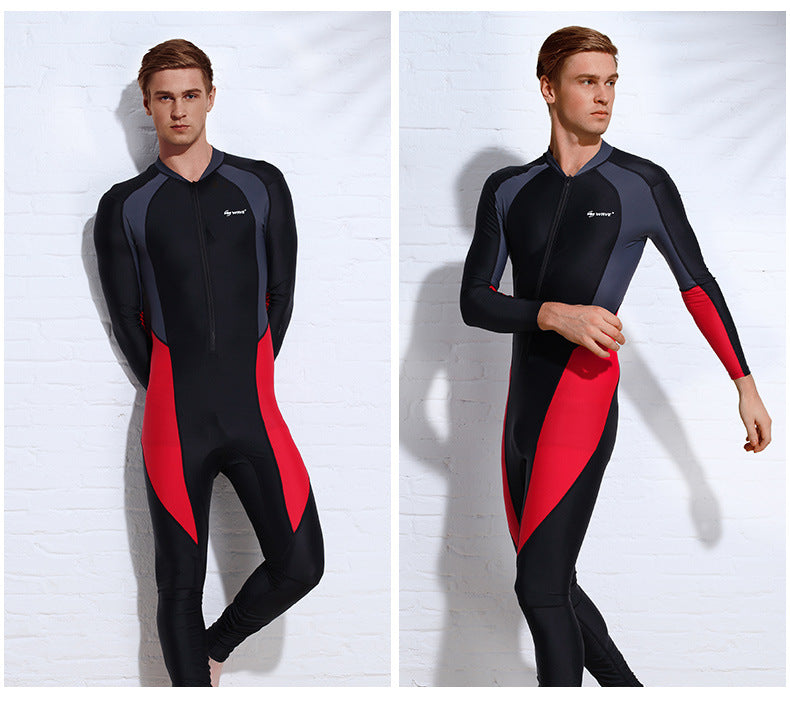 Long-Sleeves Quick-drying Swimsuit